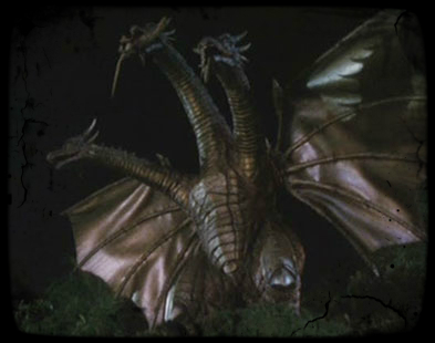 monster Cretaceous King Ghidorah